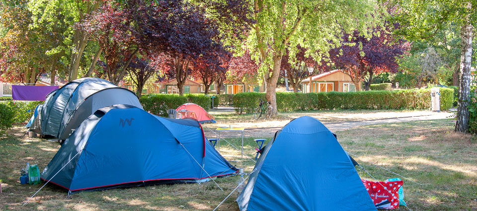 emplacement de camping au Domaine de l'Astrée