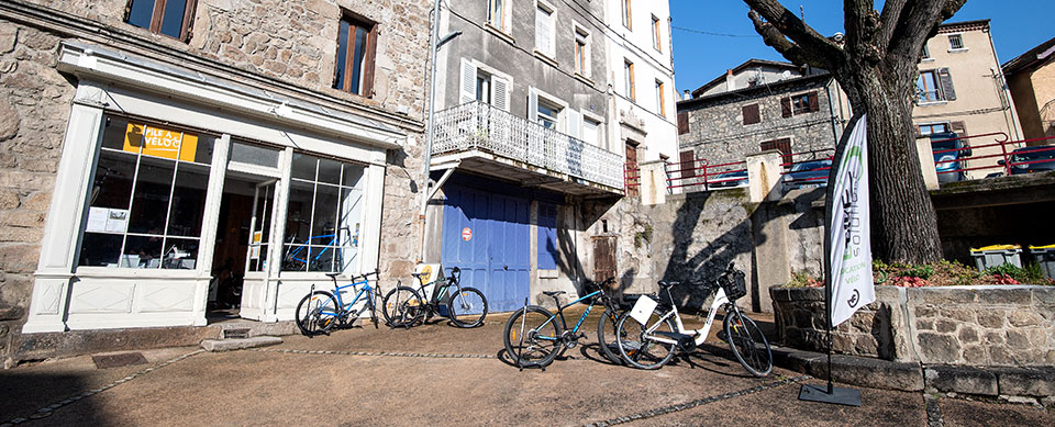 magasin de location de vélo